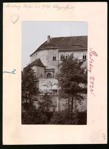 Fotografie Brück & Sohn Meissen, Ansicht Radeberg, Blick auf das Schloss Klippenstein