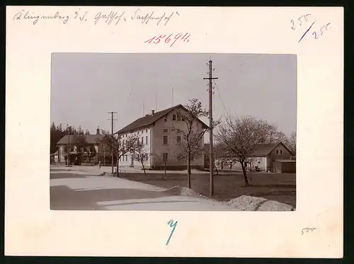 Fotografie Brück & Sohn Meissen, Ansicht Klingenberg, Gasthof zum Sachsenhof