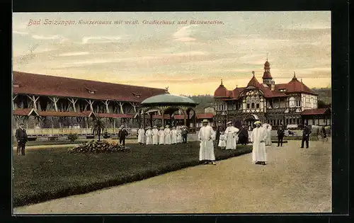 AK Bad Salzungen, Konzerthaus, Gradierhaus, Restauration