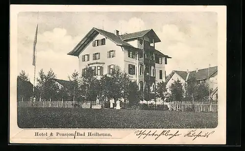 AK Bad Heilbronn, Hotel und Pension Bad Heilbronn
