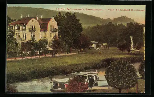 AK Bad Kissingen, Hofrat Dr. Leussers Sanatorium / Villa Thea