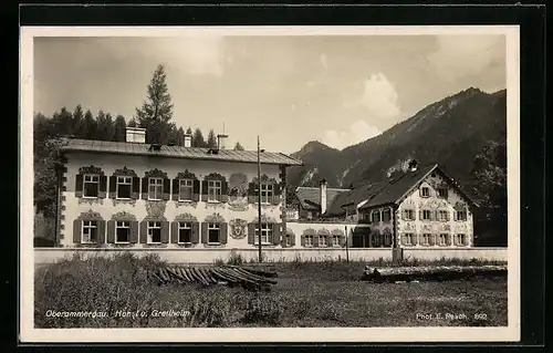 AK Oberammergau, Hansl und Gretelheim