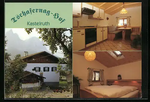 AK Kastelruth, Pension Tschafernag-Hof, St. Valentin 7