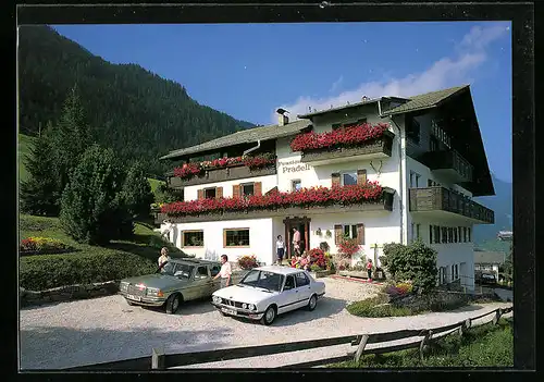 AK St. Ulrich /Gröden, Pension Pradell in der Roncstrasse 7