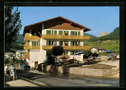 AK Kastelruth, Hotel-Pension Belvedere-Schönblick