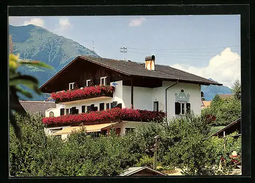 AK Schenna /Meran, Pension Weinmesserhof im Grünen