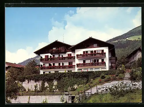 AK Schenna /Meran, Garni Zunnelerhof in der Georgenstrasse 7