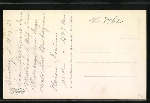 AK Treuen i. Vgtld., Ortsansicht im Herbst