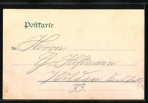 AK Wittenberg, Vom Turme der Marktkirche gesehen