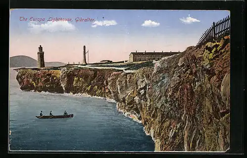 AK Gibraltar, The Europa Lighthouse, Leuchtturm