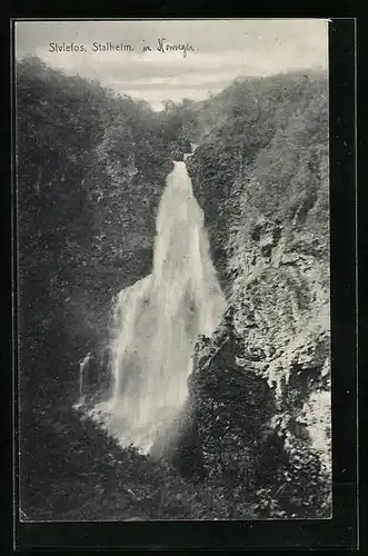 AK Stalheim, Sivlefos, Wasserfall