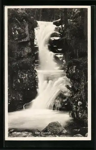 AK Der Hainfall im Riesengebirge