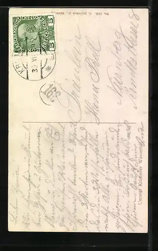 AK Unterer Krimmler Wasserfall