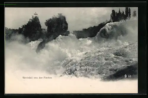 AK Rheinfall von der Fischez