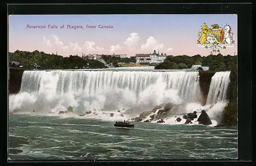 AK American Falls of Niagara, from Canada, Niagarafälle