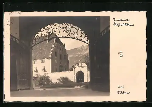 Foto-AK Adalbert Defner: Innsbruck, Kloster Wilten