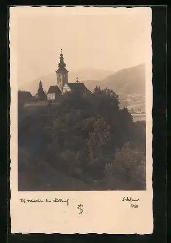 Foto-AK Adalbert Defner: St. Martin bei Villach