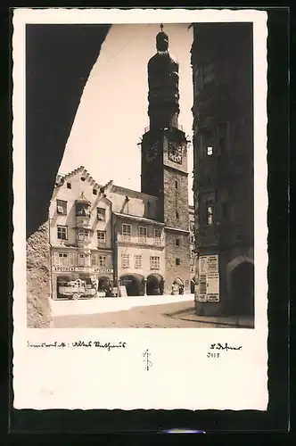Foto-AK Adalbert Defner: Innsbruck, Altes Rathaus