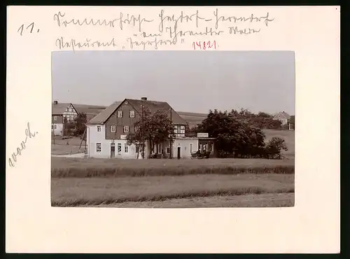 Fotografie Brück & Sohn Meissen, Ansicht Herrndorf-Hetzdorf, Restaurant Jägerhorn