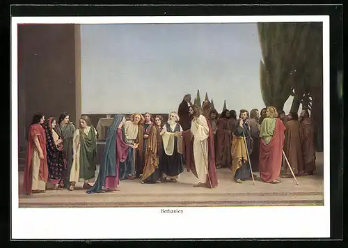 AK Oberammergau, Passionsspiele 1930, Bethanien