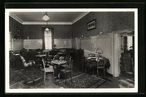 AK Herrenalb /Schwarzwald, Hotel Lacher, Innenansicht