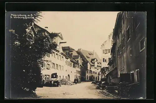 AK Meersburg a. B., Partie in der Vorburggasse