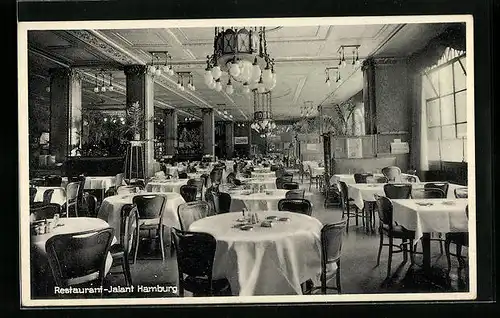 AK Hamburg, Restaurant Jalant - Innenansicht