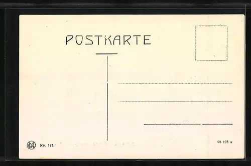 AK München, Kgl. Kreis Lehrerinnen Bildungsanstalt mit Eingang von der Strasse aus