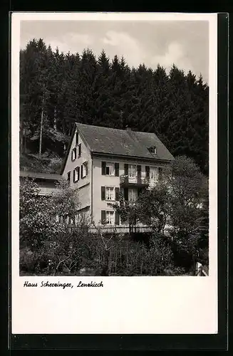 AK Lenzkirch, Hotel Haus Scherzinger