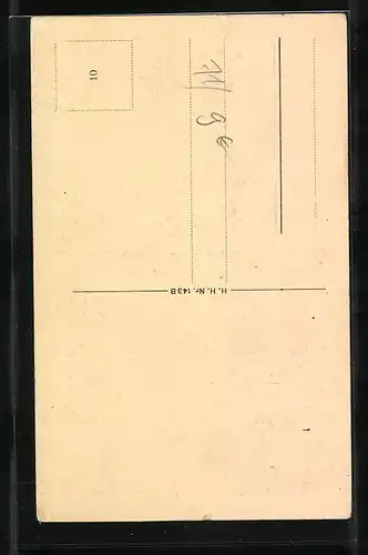 AK Heilbronn a. N., Alte Häuser an der Kirchbrunnstrasse