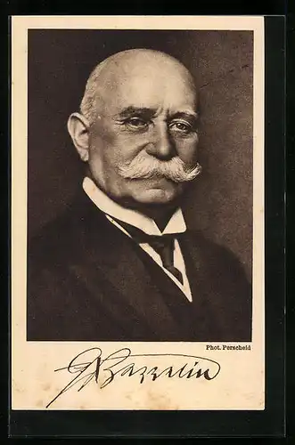 AK Portrait des Grafen Ferdinand von Zeppelin