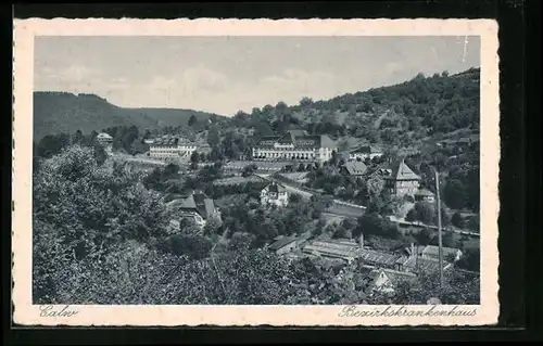 AK Calw, Blick auf das Bezirkskrankenhaus