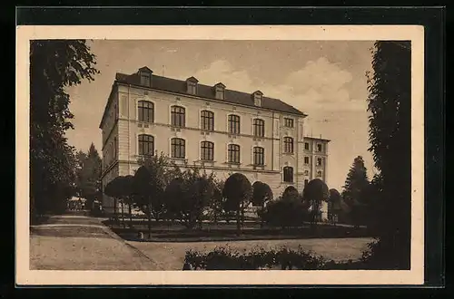 AK Schonstett, Blick zum Sanatorium