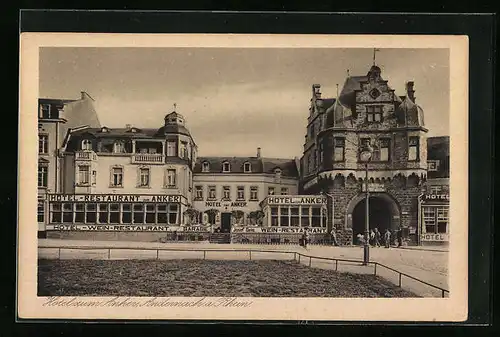 AK Andernach a. Rh., Hotel zum Anker