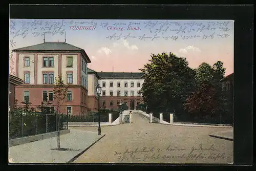 AK Tübingen, Blick zur Chirurgischen Klinik