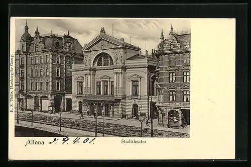 AK Hamburg-Altona, Das Stadttheater