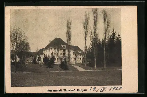 AK Dachau, Die Kuranstalt