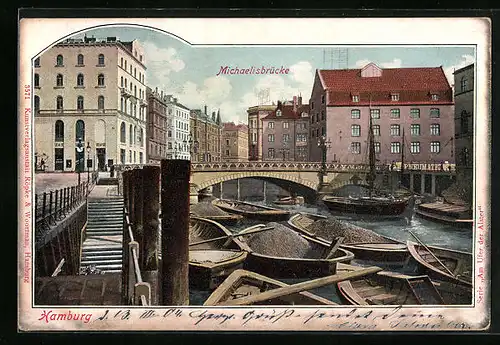 AK Hamburg, An der Michaelisbrücke