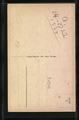 AK Neuenstadt a. d. Linde, Altes Haus aus dem 16. Jahrhundert