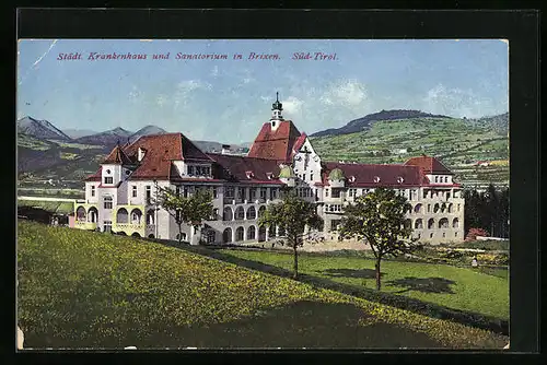 AK Brixen, Städtisches Krankenhaus und Sanatorium