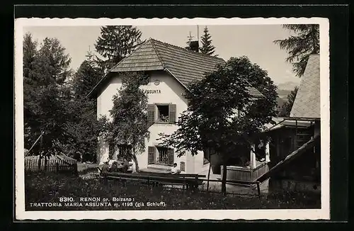 AK Renon, Trattoria Maria Assunta mit Garten