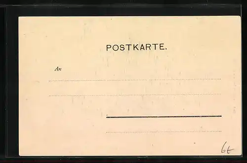 AK Taufers, Ortspartie mit Kirche