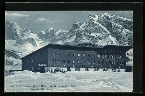 AK Monte Pana /Val Gardena, Sport Hotel Monte Pana