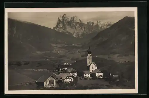 AK Collalbo sul Renon, Vista sulle Dolomiti col Montedimezzo