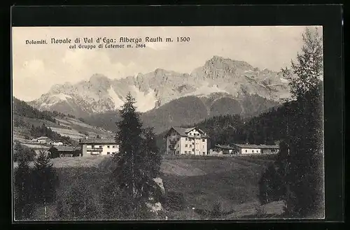 AK Birchabruck, Gasthaus Rauth aus der Ferne