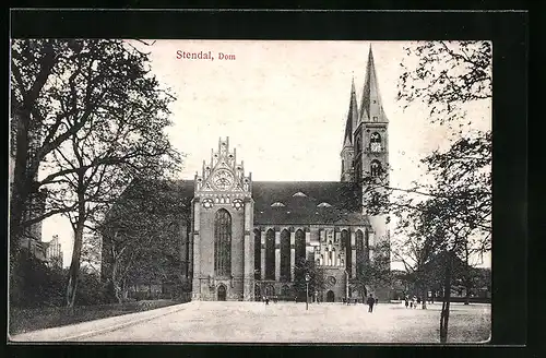 AK Stendal, Ansicht Dom