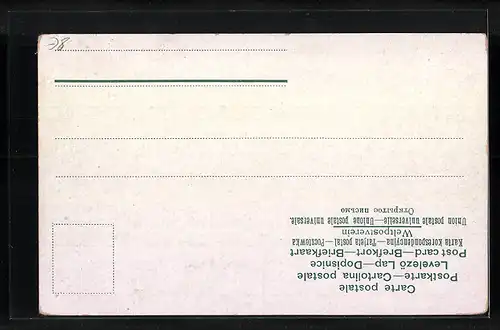 AK Hamburg-Neustadt, Jungfernstieg mit Passanten