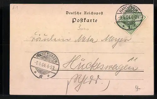 AK Hannover, Ansicht Haus der Väter