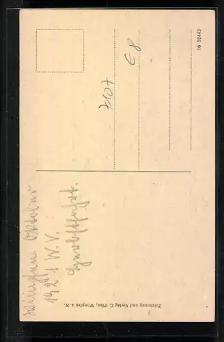 AK Wimpfen a. N, Partie am Badbrunnen