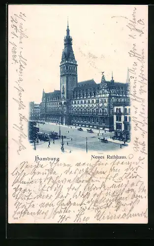 AK Hamburg, Neues Rathaus